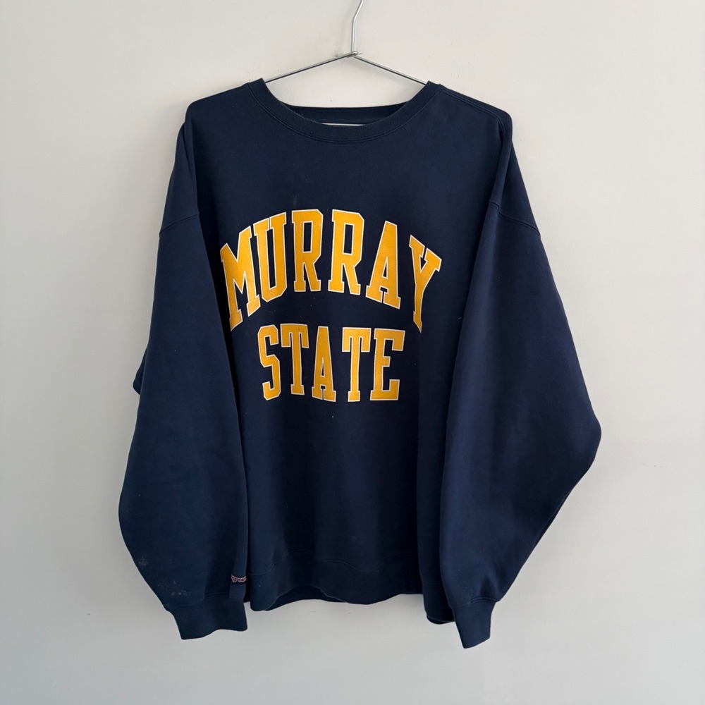 Jansport Murray State University Sweatshirt XL Navy Blue Crewneck